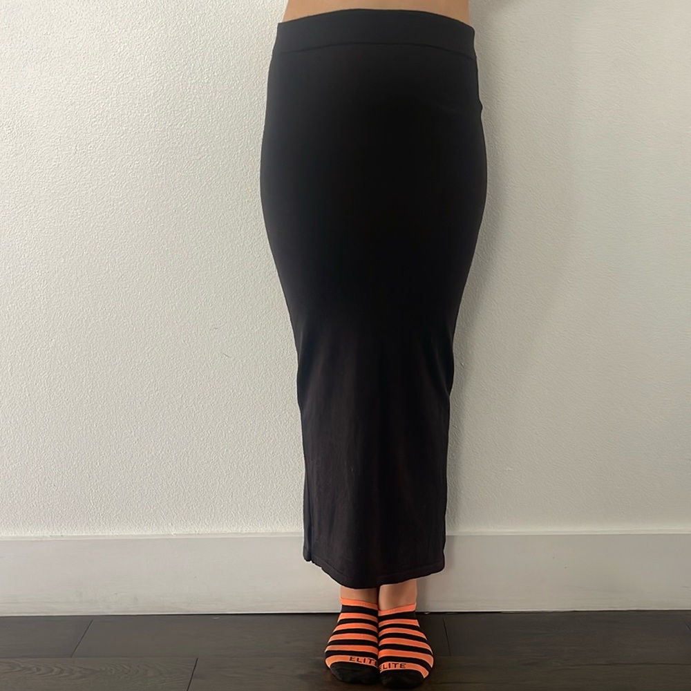 Maxi black skirt